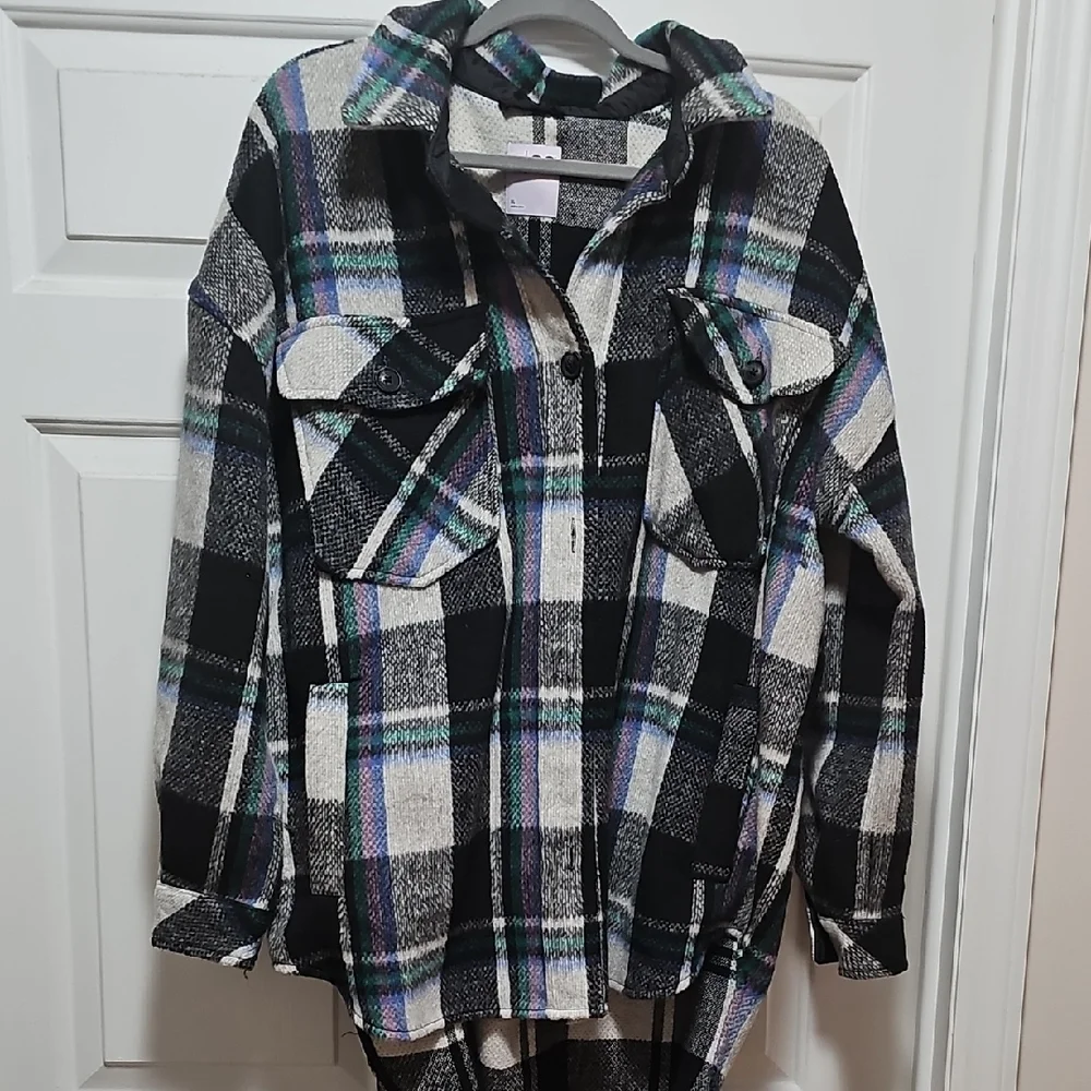 Plaid Button-Up - Picture 1 of 3